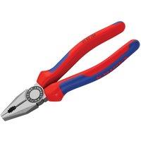 KNIPEX 03 02 Series Combination Pliers, Multi-component Grip