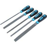 Bluespot Tools Soft Grip Handled File Set, 5 Piece