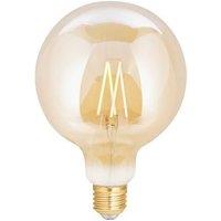 1001 WiZ G125 E27 Screw LED Filament Dimmable Lightbulb in Amber