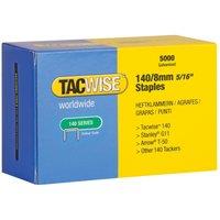 Tacwise 140 Series Galvanised Staples in Silver