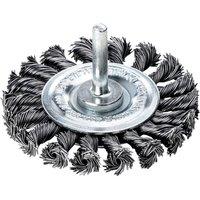 Lessmann Knotted Wheel Brush With Shank