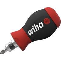 Wiha Magnetic Softfinish Stubby Screwdriver With Bit Magazine