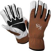 Kent & Stowe Sure & Fit Multi Job Gloves in Dark Brown | Size: Large