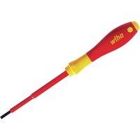 Wiha Softfinish Electric Slimfix Screwdriver, Slotted Tip