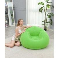 Leaper Foldable Casual & Comfortable Inflatable Sofa - 5 Colors in Green