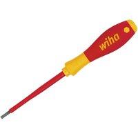 Wiha Softfinish Electric Slimfix Screwdriver, Slotted Tip