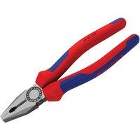 KNIPEX 03 02 Series Combination Pliers, Multi-component Grip