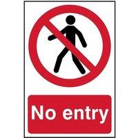 Scan Sign: No Entry