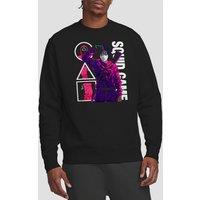 Squid Game - Season Three Anime Guards Sweatshirt, Black | Size: 2XL