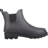 ABSOLUTE FOOTWEAR Women's Slip On Waterproof Rain Winter Wellies Wellington Boots in Black | Size: 4