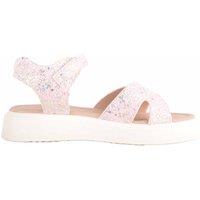 ABSOLUTE FOOTWEAR Women's Childrens Lightweight Summer Holiday Glitter Sandal in Light Pink | Size: 1.5