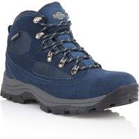 Northwest Territory Men's Kendalll Leather Waterproof Walking Boots in Navy | Size: 8