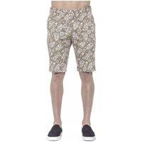 PT Torino Men's Paisley Print Summer Shorts Model PT20811 in Beige | Size: 36