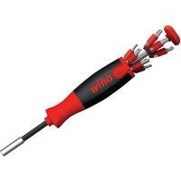 Wiha Liftup 25 Magnetic Screwdriver With Bit Magazine (sl, Ph, Pz, Tx, Hex)