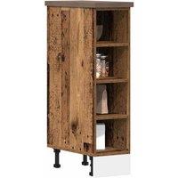 Berkfield Home Bottom Cabinet Old Wood 20x44, 5x81, 5 cm Engineered Wood in Brown