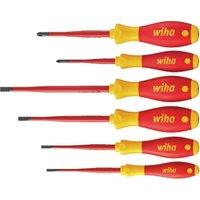 Wiha Softfinish Electric Slimfix Sl pz Screwdriver Set, 6 Piece