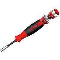 Wiha Liftup 25 Magnetic Screwdriver With Bit Magazine (sl, Ph, Pz, Tx)