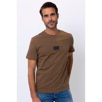 The Wolf Men's Lanzarote Short Sleeve T-Shirt in Khaki | Size: XL