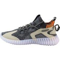 TruClothing Men's Gym Running Lightweight Trainers in Grey | Size: 6