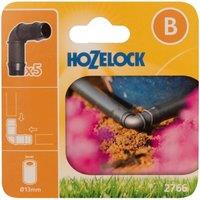 Hozelock 2766 90 Elbow Connector 13mm (pack 5)