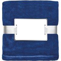 MidOcean Davos Flannel Blanket in Blue