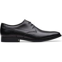 Clarks Men's Paulton Lace Black Derby Shoes, Lace Up | Size: 11-Wide Fit