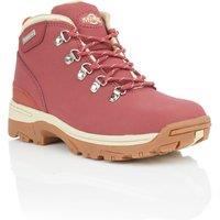 Northwest Territory Women's Trek Leather Waterproof Walking Boots in Red | Size: 4