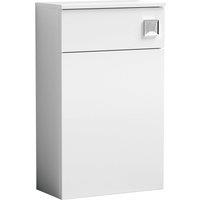Balterley Contemporary Compact WC Toilet Unit 500mm - Gloss White