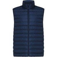 IQONIQ Men's Meru Polyester Body Warmer in Navy | Size: Medium