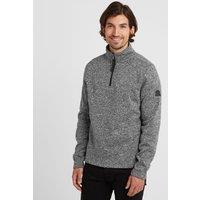 TOG24 Men's 'Pearson' Fleece Zipneck in Dark Grey | Size: 2XL