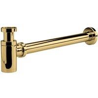 Balterley Round Minimalist Bottle Trap Brushed Brass in Metallics