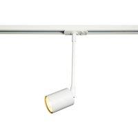 Nordlux Modern Indoor Track Spot Light White Metal GU10 Adjustable Head - Mains Powered, IP20