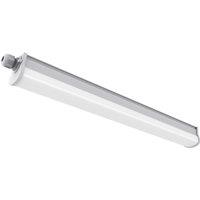 Nordlux Westport Batten Light Grey Plastic Garage LED IP65 4000k Mains