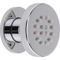 Balterley Shower Accessories Modern Round Body Jet Chrome in Silver