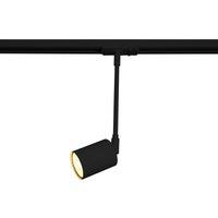 Nordlux Modern Indoor Track Spot Light Black Metal GU10 Adjustable Head - Mains Powered, IP20