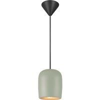 Nordlux Notti Pendant Light Green Metal Dining Room E27 Mains 10cm