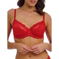 Wacoal Women's Embrace Lace Underwire Bra in Red | Size: 34D