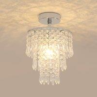 Creative Crystal Ceiling Lamp Without Light Source