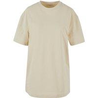 Build Your Brand Women's Boyfriend Oversized T-Shirt in Light Sand | Size: Medium