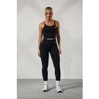 GYM KING Women's 365 Performance Long Line Tank Black | Size: 12
