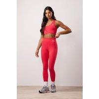 GYM KING Women's 365 V-Neck Performance Sports Bra Red | Size: 12