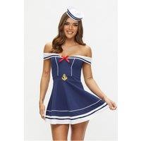 Ann Summers Women's Bridal Sexy Sailor Outfit in White | Size: XS