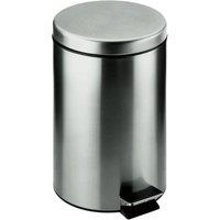 Cosmic Bathroom & Kitchen, Bin 5L capacity, Silver, Architect S+ Collection in Silver
