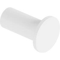 Cosmic Towel hook Robe hook Coat hook Brushed WhiteArchitect S+ Collection in White