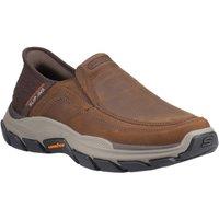 Skechers Men's Respected Elgin Shoes in Brown | Size: 9