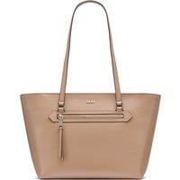 DKNY Women's Bryant Ave Medium Tote Cappuncino in Tan