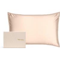 Silk Addict 100% Mulberry Silk Pillowcase - Caramel in Metallic Gold | Size: Standard Pillow Case