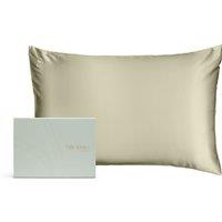 Silk Addict 100% Mulberry Silk Pillowcase - Navy in Olive | Size: Standard Pillow Case