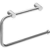 Cosmic Towel Ring, Matt Stainless Steel, Wall-Mounted, Collection Logic in Grey