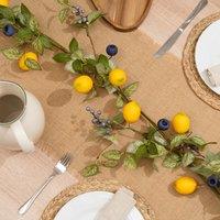 Scottish Everlastings Ltd 180cm Lemon & Berry Garland in Yellow